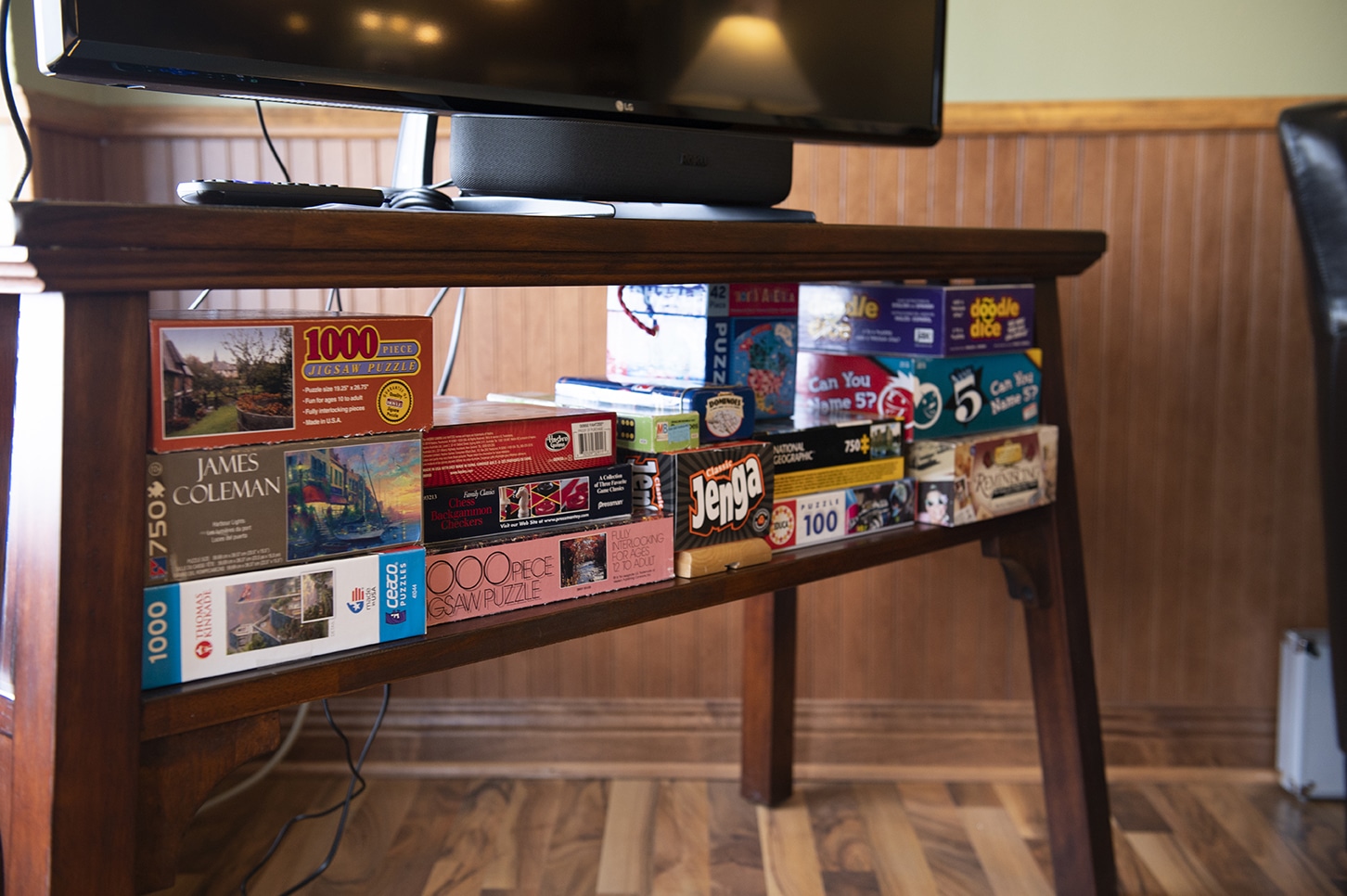 Board Games at Vacation Home Rental